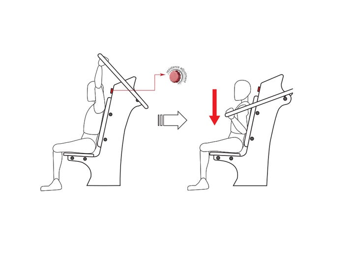 Brīvdabas trenažieris Herkules Charge Vertical Chest Press