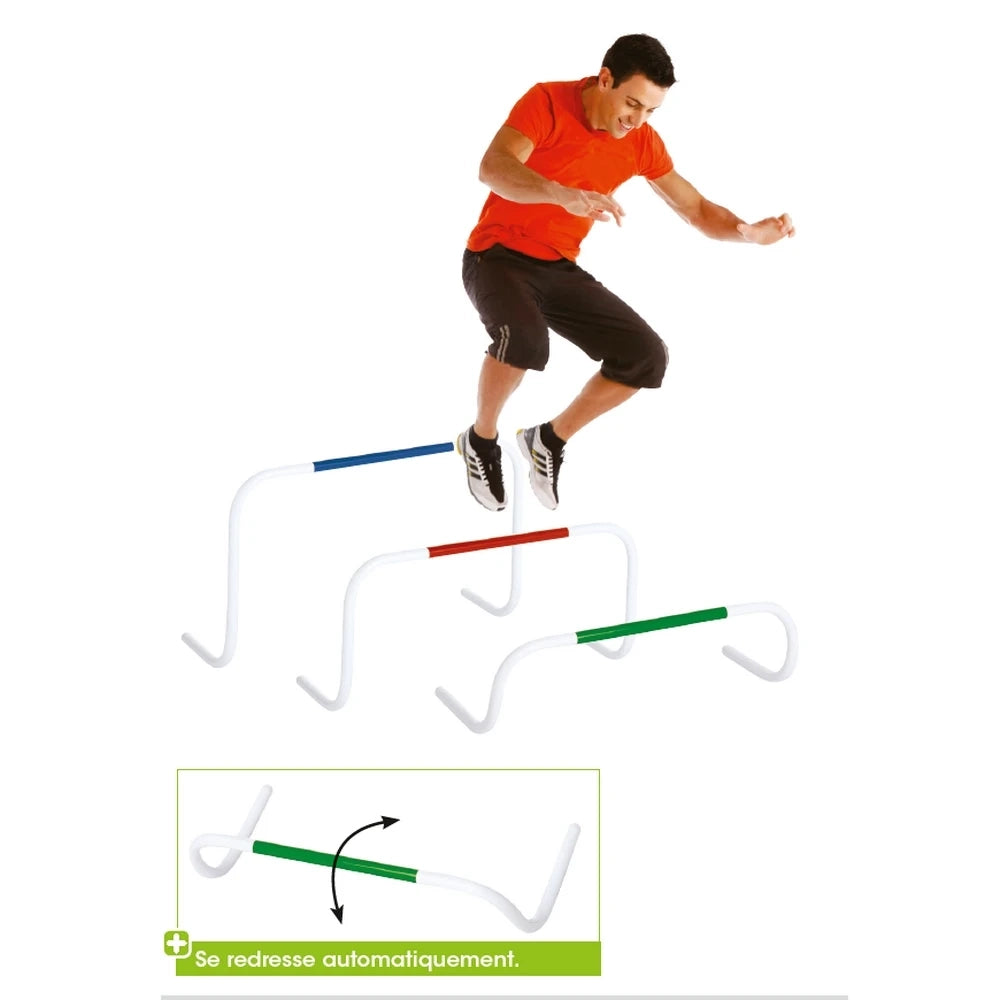 Treniņu barjera PVC pašatliecoša 20 - 25 - 30 - 35-  50 cm