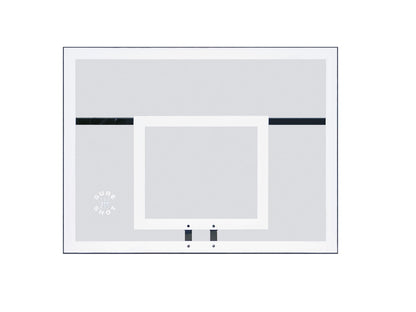 Strītbola vairogs polikarbonāta 120 x 90 cm