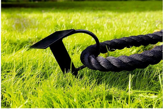 Battle rope zemes stiprinājuma kronšteins