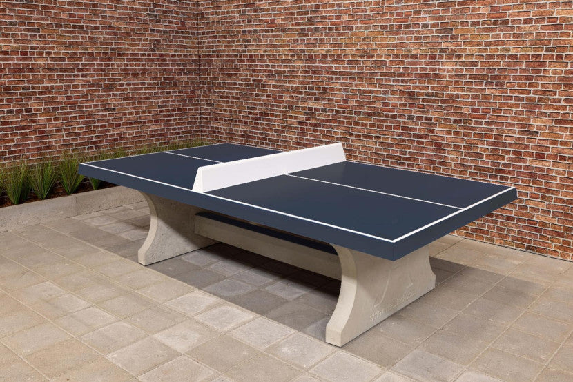 Betona tenisa galds 274 x 152 x 76 cm antracīts