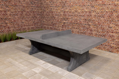 Betona tenisa galds 274 x 152 x 76 cm naturāls betons antracīts