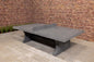 Betona tenisa galds 274 x 152 x 76 cm naturāls betons antracīts