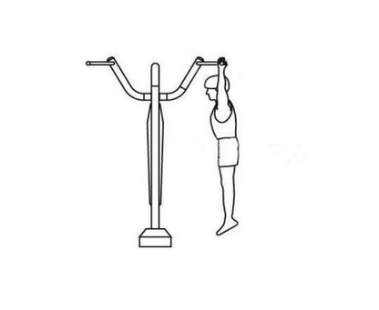 Āra trenažieris Herkules Pievilkšanās stieņi