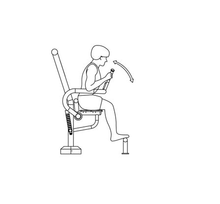 Āra trenažieris Herkules Abdos vēdera prese