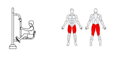 Āra trenažieris Herkules Leg Press