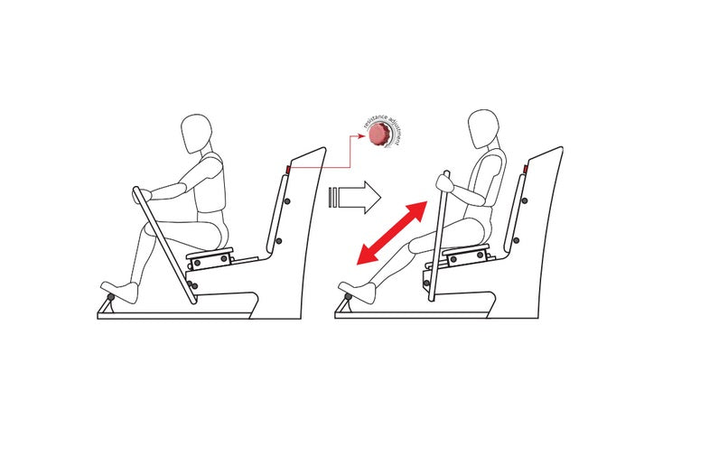 Brīvdabas trenažieris Herkules Charge Rower