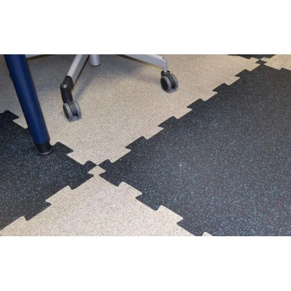 Gumijas segums Sportec Puzzle Purcolor 2.0 100 x 100 cm