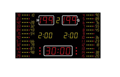 Elektroniskais tablo NA2155 /2655 FIBA Level 3