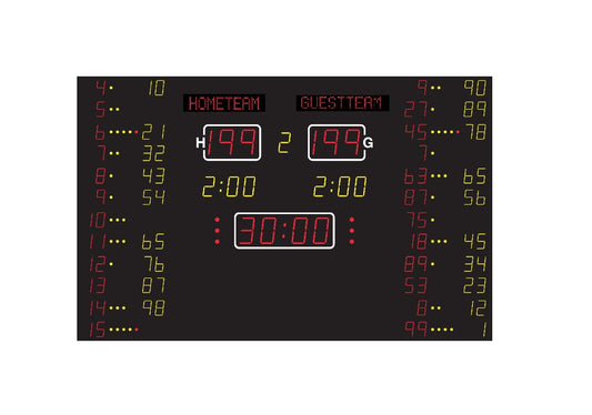 Nautronic elektroniskais basketbola rezultātu tablo NA2164 FIBA Level 3