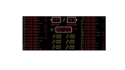 Elektroniskais rezultātu tablo NX33040-33  FIBA Level 1
