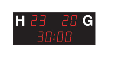 Futbola laukuma elektroniskais rezultātu tablo NHA2611