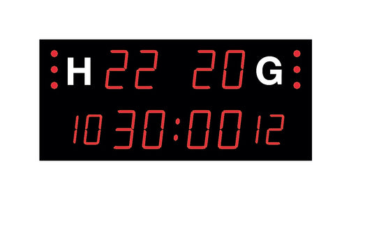 Futbola laukuma elektroniskais rezultātu tablo NHA2123