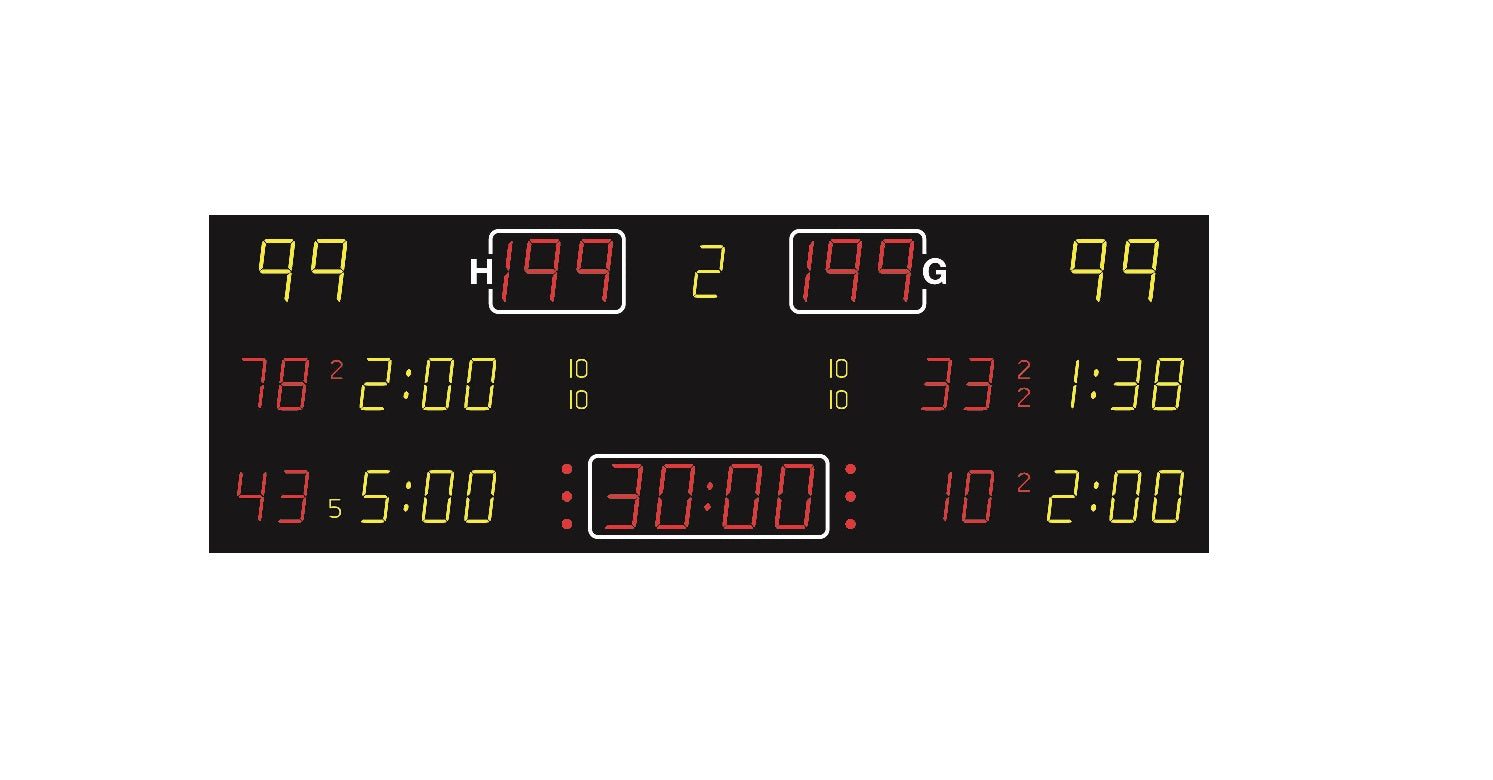 Nautronic elektroniskais hokeja rezultātu tablo NA 2672