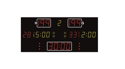 Elektroniskais rezultātu tablo hokejam NA2675