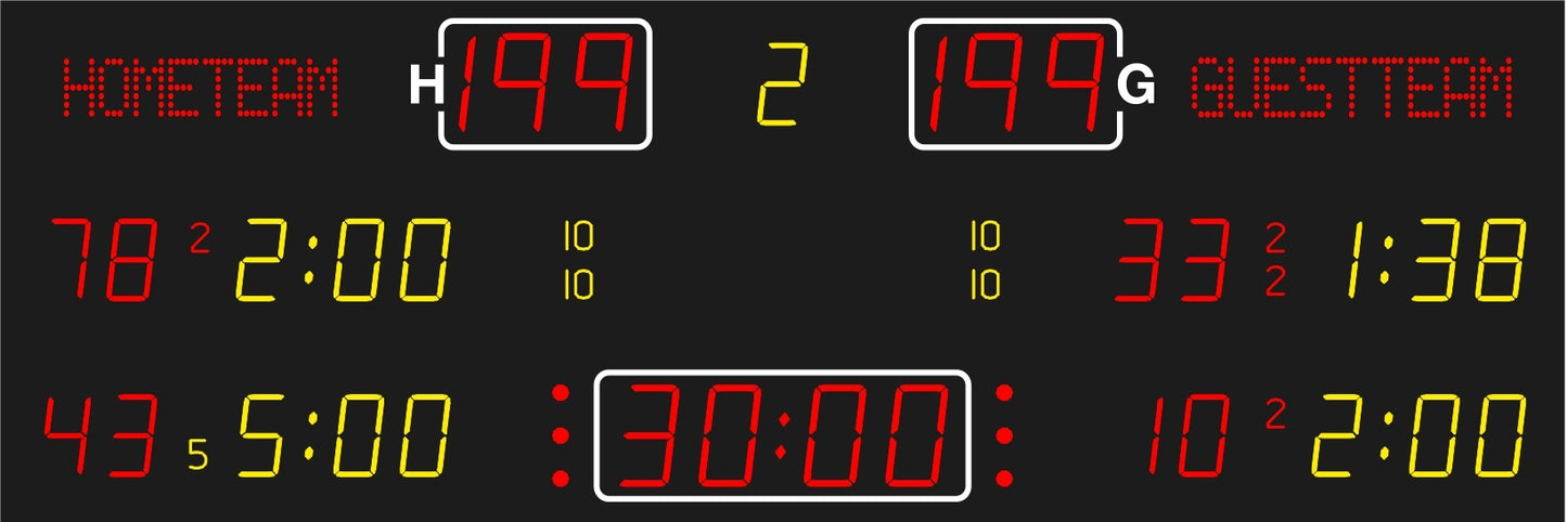 Elektroniskais rezultātu tablo hokejs NA2671T