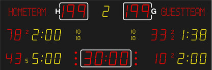 Elektroniskais rezultātu tablo hokejs NA2671T