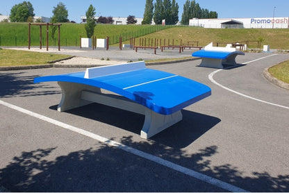 Foot volleyball galds zils