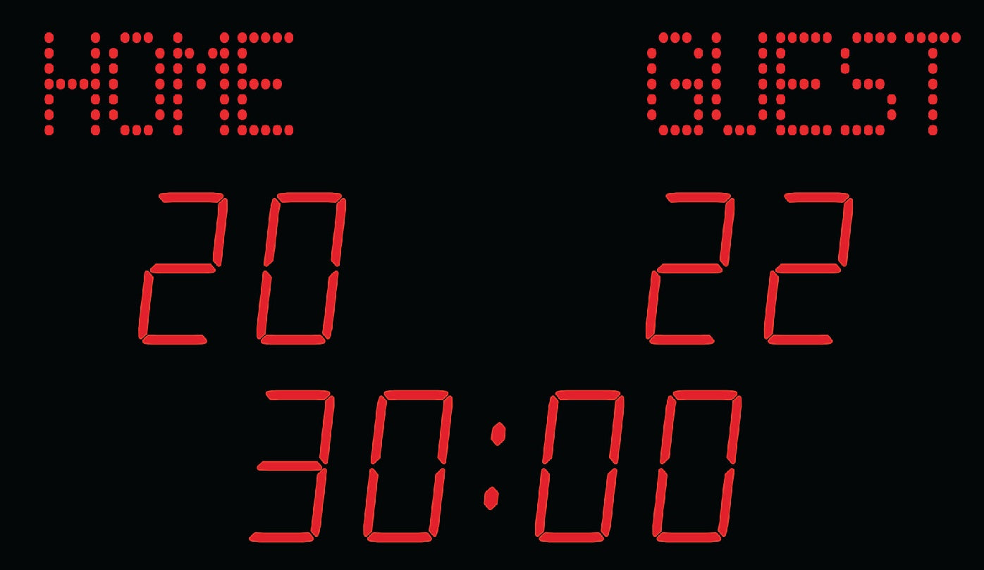 Elektroniskais rezultātu tablo futbols NHA 4619T30