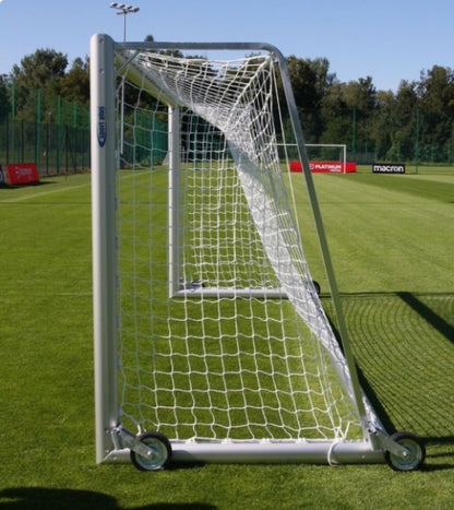 Futbola vārti 5 x 2 m alumīnija diam. 120 x 100 mm