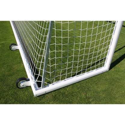 Futbola vārti 7.32 x 2.44 m alimīnija 120 x 100 mm 0.8/ 1.5 m