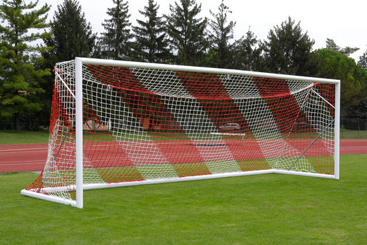 Alumīnija futbola vārti 7.32 x 2.44 m.