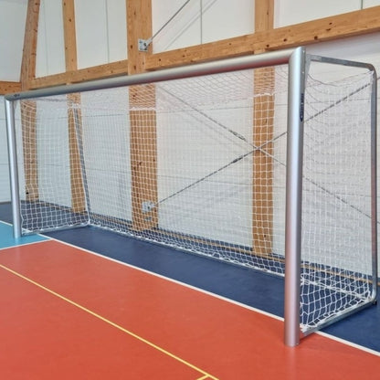 Futbola vārti 5 x 2 m alumīnija ar kapsulām