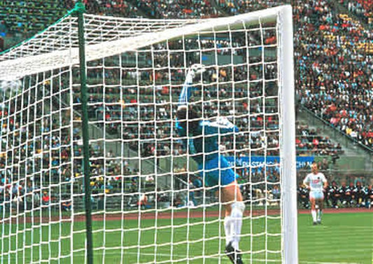 Futbola vārtu tīkls 7.32 x 2.44 m, dziļums 2.0/2.0 