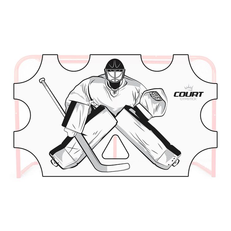 Treniņu mērķis hokeja vārtiem