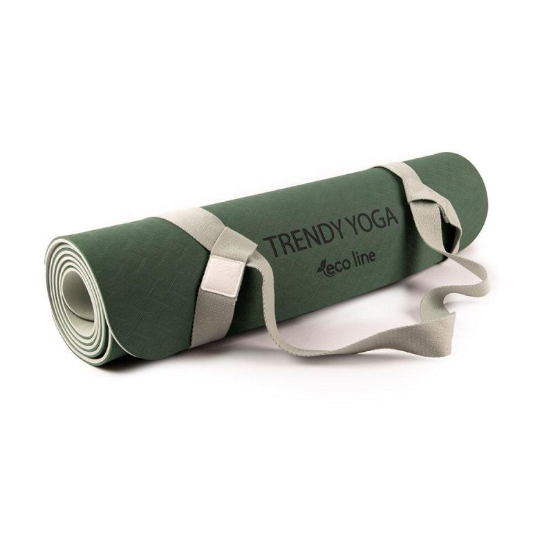 Jogas paklājs Trendy Eco 180 x 60 x 0.6 cm zaļš