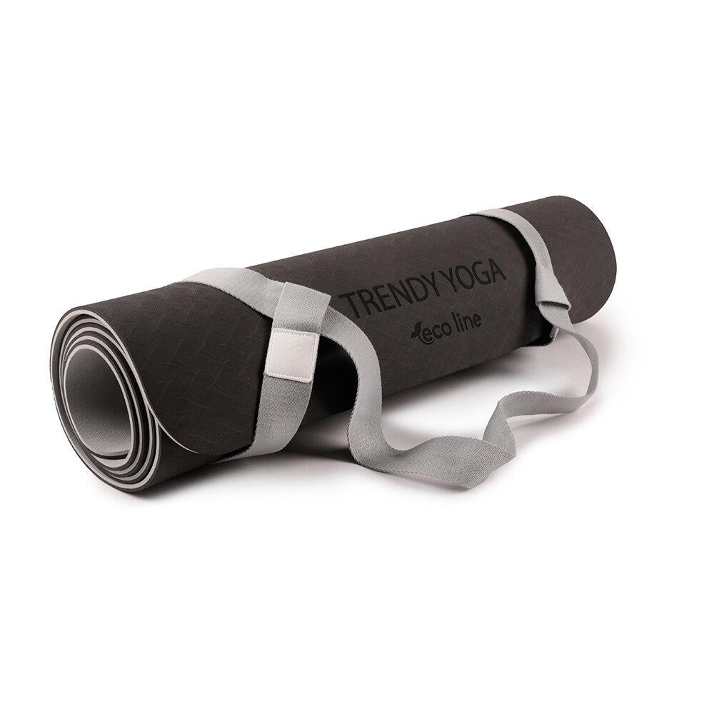 Jogas paklājs Trendy Eco 180 x 60 x 0.6 cm antracīts