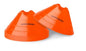 Konusu ķīniešu cepurītes diam. 17 cm 10 gab. oranžas