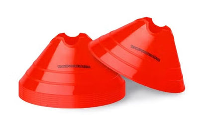 Konusu ķīniešu cepurītes diam. 17 cm 10 gab. sarkanas