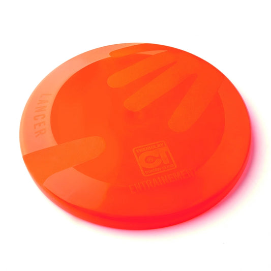 Frisbija šķīvītis ar plaukstas attēlu 23 cm 125 g