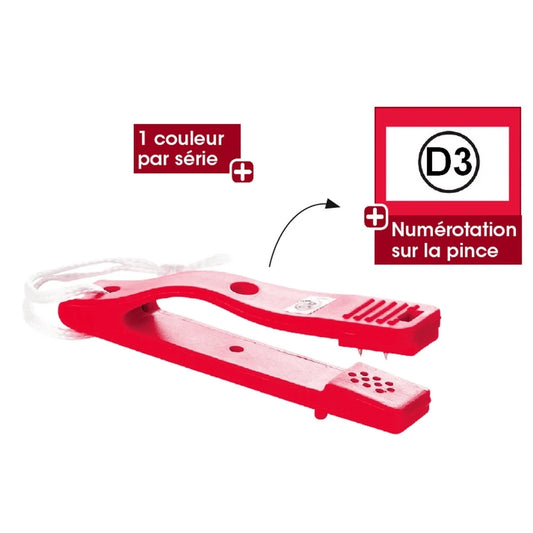 Orientēšanās kompostieru komplekts D-sērija 10 gab.