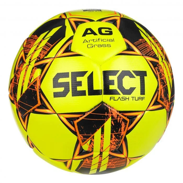 Futbola bumba Select Flash Turf 4.izmērs dzeltena