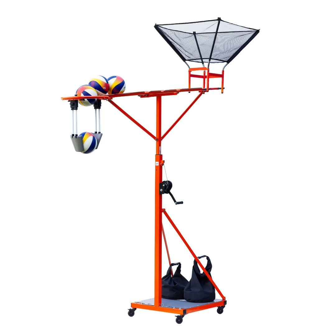 spike machine volejbola serves treniniem