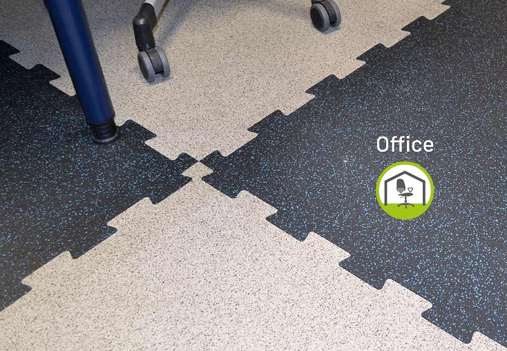 Gumijas grīdas segums Sportec Puzzle 2.0