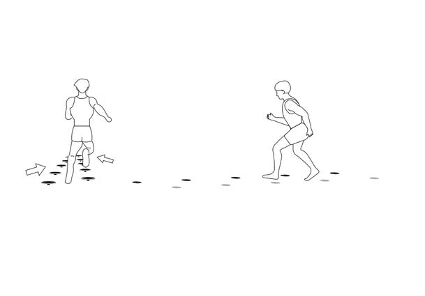 Herkules street workout Slalom kāju treniniem