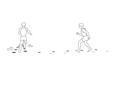 Herkules street workout Slalom kāju treniniem