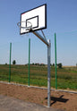 Strītbola groza konstrukcija ar lamināta vairogi 180 x 105 cm