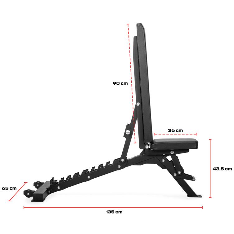 Universāls sols Gymstick FID Bench Pro