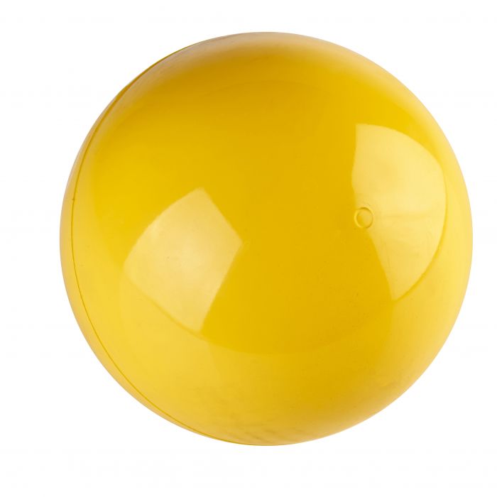 vingrošanas bumba 16 cm dzeltena