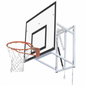 Basketbola groza sienas konstrukcija