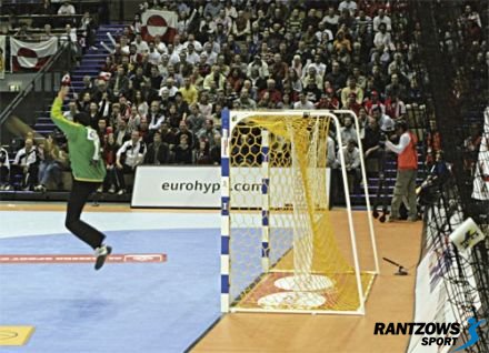 Handbola vārtu tīkli 3 x 2 m dzelteni