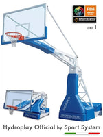 Portatīvā basketbola groza konstrukcija Sport System Hydroplay Official, FIBA 