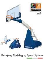 Portatīvā basketbola groza konstrukcija Sport System EasyplayTraining, FIBA 2.līmenis