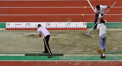 Alumnija Grbeklis Vieglatltikas Stadiona Iekrtas