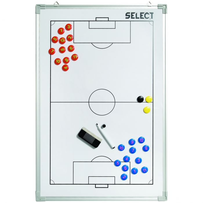 Futbola taktikas tāfele magnētiskā 60 x 90 cm