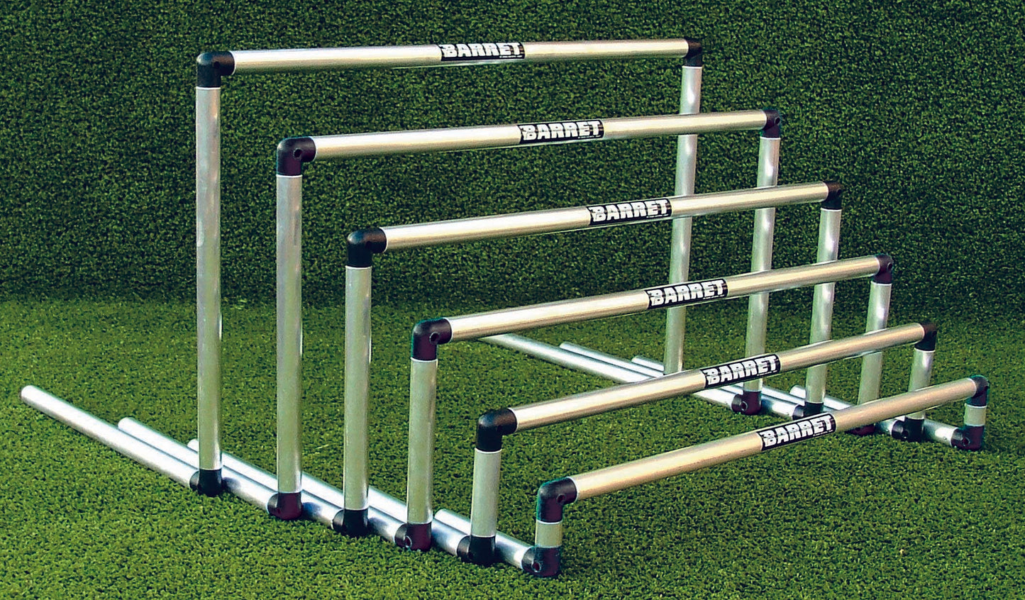 Alumīnija treniņu barjera. Fiksēts augstums 12 cm - 60 cm